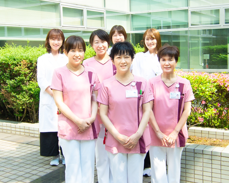 写真：看護部長室スタッフ集合写真
