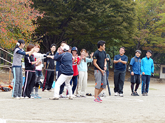 写真：試合中の様子