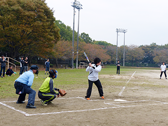 写真：試合中の様子