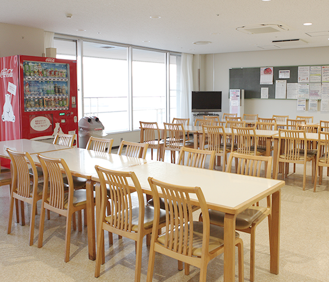 写真：面会コーナー